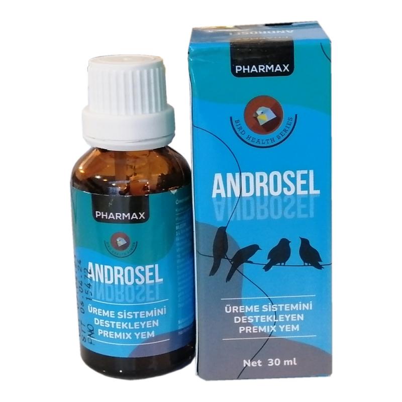 Pharmax%20Androsel%20%20Kuş%20Üreme%20Sistemi%20Desteği%2030%20ml