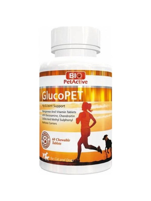 Bio%20Pet%20Active%20Bio%20Petactive%20Glucopet%20Kedi%20ve%20Köpekler%20Için%20Eklem%20Güçlendirici%2060%20Tablet