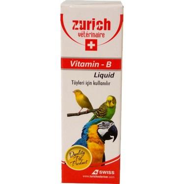 Zurich%20Kuşlar%20için%20B%20Vitamini%2030%20ml