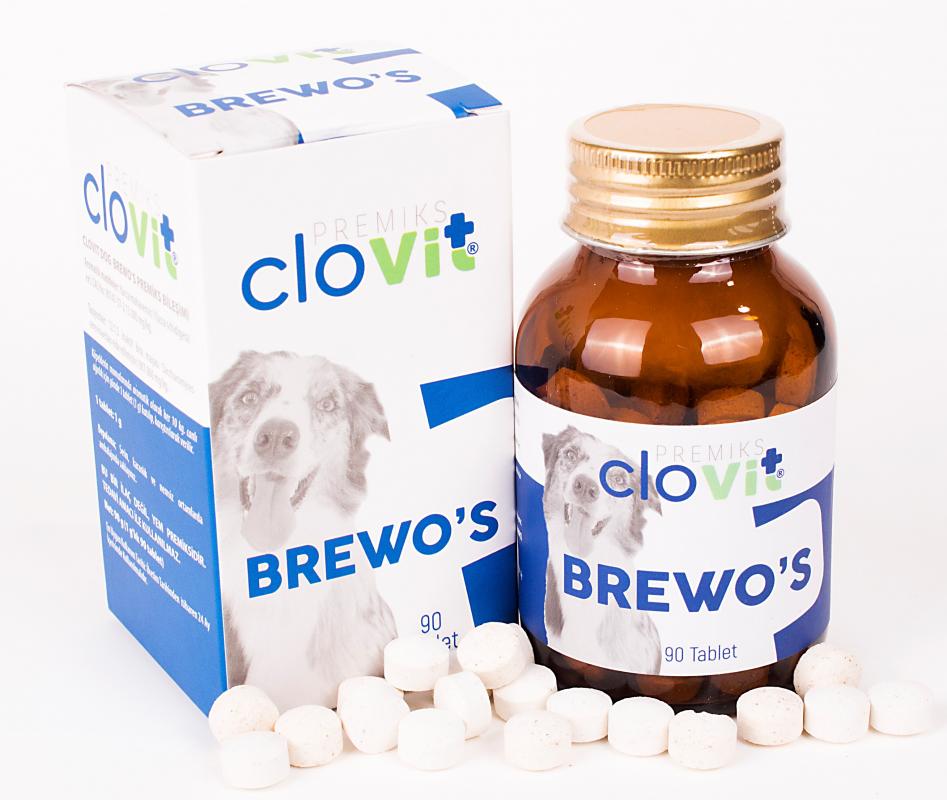 Clovit%20Dog%20Brewo’s%20sağlıklı%20ve%20parlak%20tüyler%20için%20besin%20takviyesi