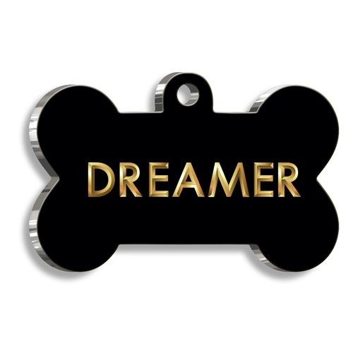 Dreamer%20Kemik%20Şekilli%20Köpek%20Künyesi