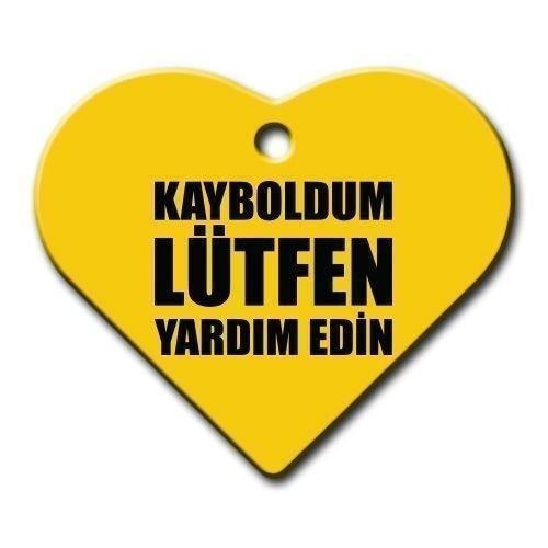 Kayboldum%20Lütfen%20Yardım%20Edin%20Geniş%20Kalp%20Kedi%20Köpek%20Künyesi