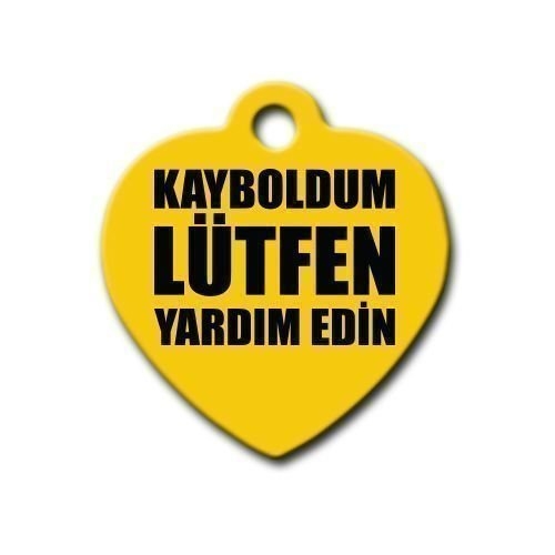 Kayboldum%20Lütfen%20Yardım%20Edin%20Kalp%20Kedi%20Köpek%20Künyesi