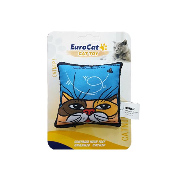 EuroCat%20Kedi%20Oyuncağı%20Mavi%20Yastık%208%20cm