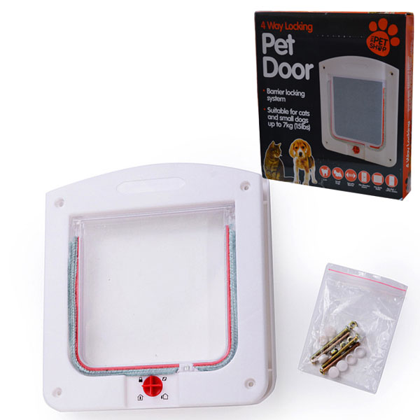 Pet%20Door%204%20Yollu%20Kedi%20Kapısı%20(22x20x3cm)