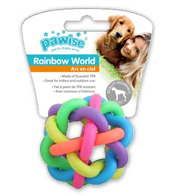 Pawise%20Rainbow%20World%20Örgü%20Top%20Ø%207,5%20cm