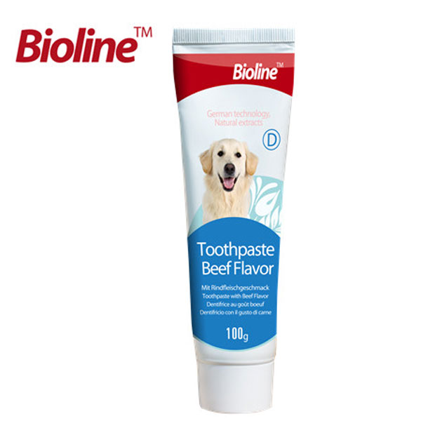 Bioline%20Köpekler%20İçin%20Biftek%20Aromalı%20Diş%20Macunu%20100%20gr