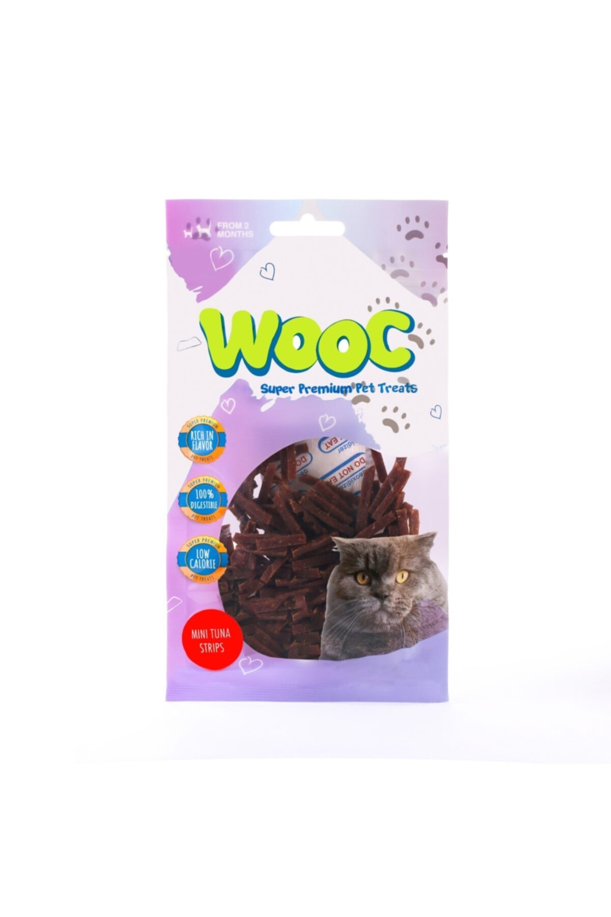 Wooc%20Mini%20Tuna%20Strips%20Doğal%20Et%20Kedi%20Ödül%20Maması%2040gr