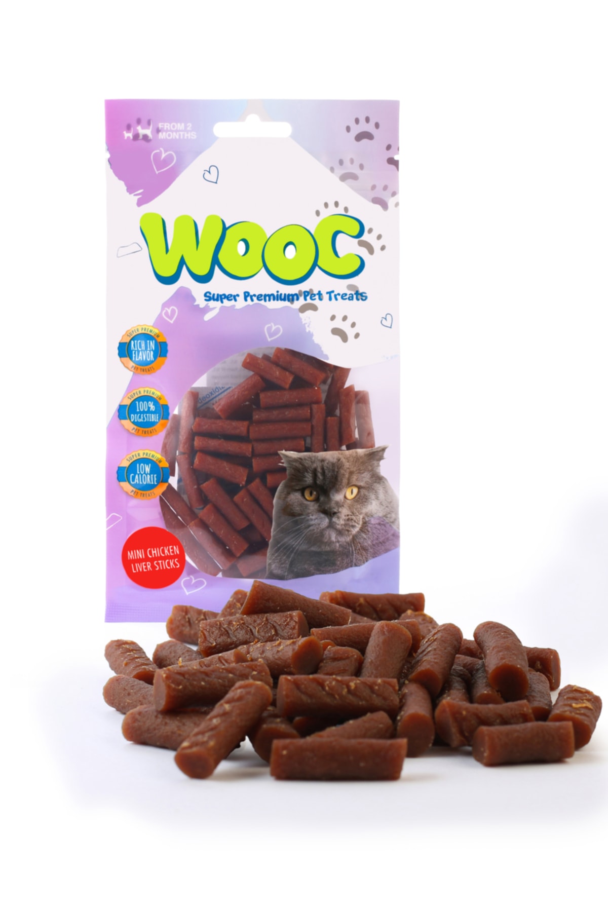 Wooc%20Cat%20Tavuk%20Ciğer%20Stick%20Kedi%20Ödül%20Maması%2040%20gr