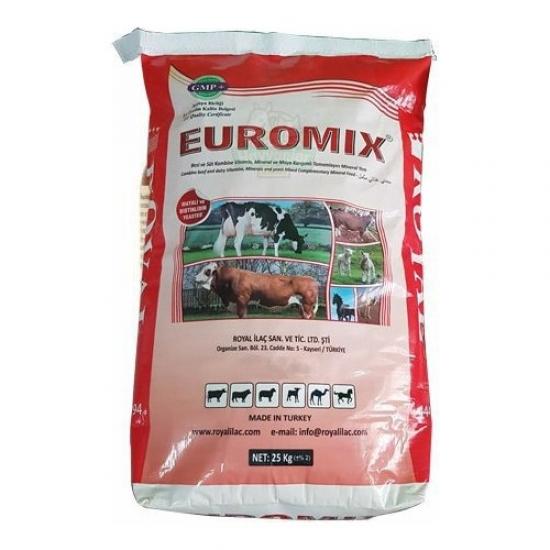 Royalilaç Euromix 25 Kg ( Torba ) Mayalı ve Biotinli Yem Katkıları