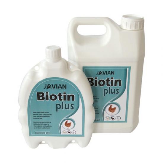 Royalilaç Avian Biotin Plus 1Lt Kanatlı Hayvanlar İçin Tüy Dönemi Sıvı Yem Katkı