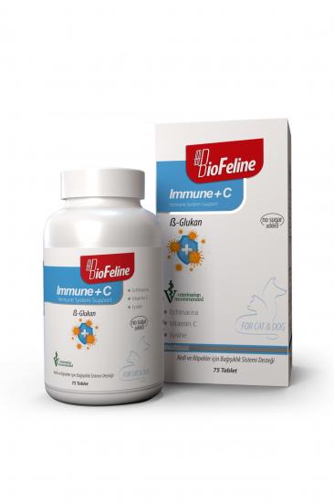 BioFeline Immune c Tablet ( Kedi Ve Köpekler Için Bağışıklık Sistemi Desteği)