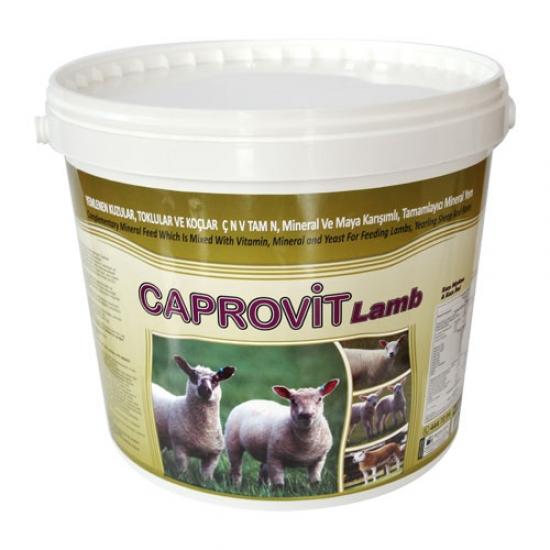 Royal Caprovit Lamb 25 Kg Koyun Kuzu Doğal Verim Artırıcı Yem Katkı