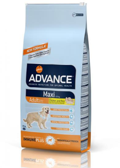 Advance Maxi Adult Yetişkin Tavuklu Köpek Maması 14 Kg