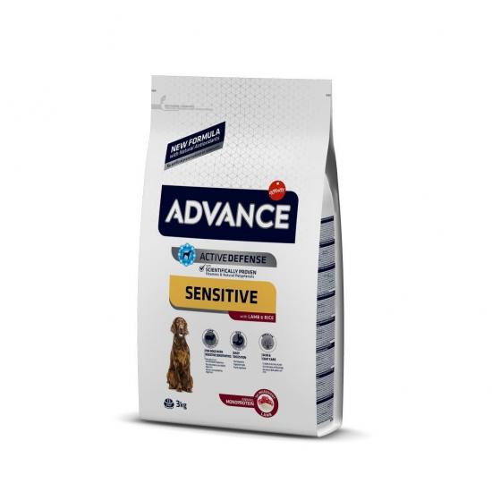 Advanve Sensitive Lamb Kuzu Etli Köpek Maması 3 Kg