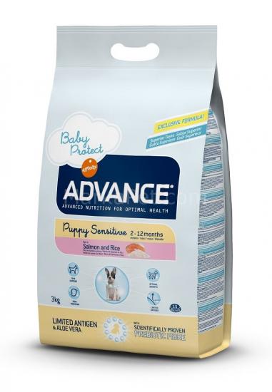 Advance Puppy Sensitive Somonlu Yavru Köpek Maması 3 Kg