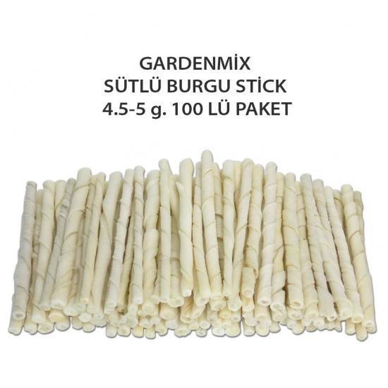 Gardenmix Sütlü Burgu Çubuk 4,5-5 g 100 lü