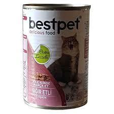 Bestpet Sığır Etli Parça Ve Jöleli Yetişkin Kedi Konservesi 400 Gr