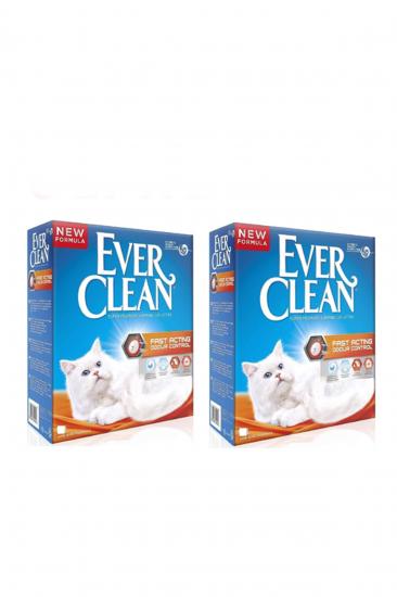 Ever Clean Fast Acting (Hızlı Topaklanma) Kedi Kumu 6 LT X 2 ADET