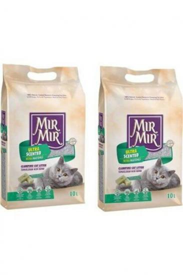 Mırmır Bentonit Marsilya Kedi Kumu 2 X 10 Lt