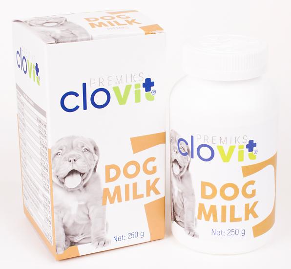 Clovit Dog Milk yavru köpekler için dengeli ve besleyici süt tozu