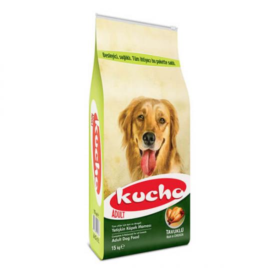 Kucho Adult Dog Tavuklu Yetişkin Köpek Maması 15 Kg