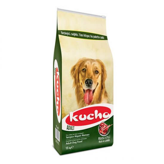 Kucho Adult Dog Lamb Kuzu Etli Yetişkin Köpek Maması 15 Kg