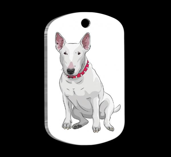 Bull Terrier Resimli Köpek Künyesi