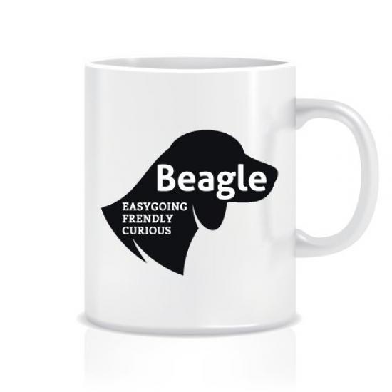 Beagle Silüet Tasarım Kupa