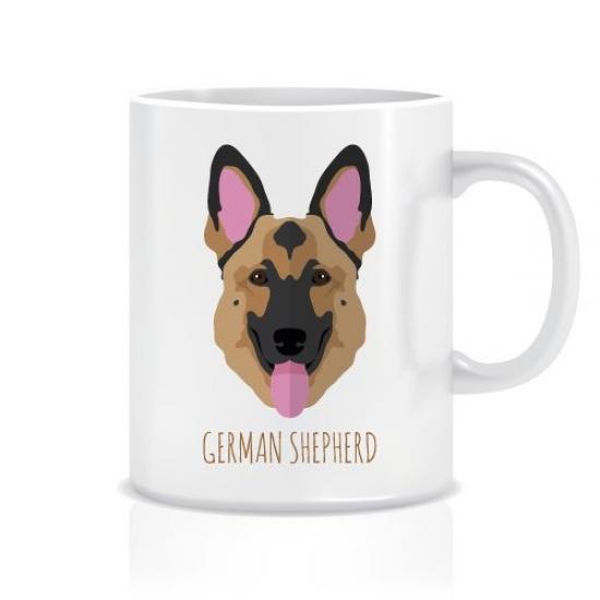 German Shepherd Tasarım Kupa