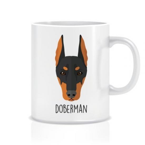 Doberman Tasarım Kupa