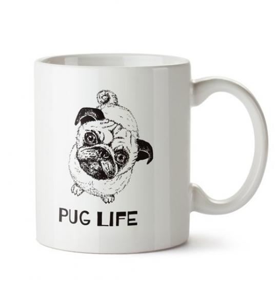 Pug Life Tasarım Kupa