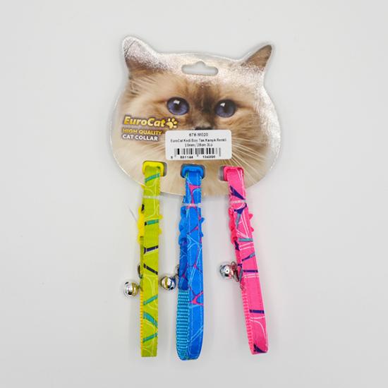 EuroCat Kedi Boy. Tas.Karışık Renkli 10mm28cm 3Lü