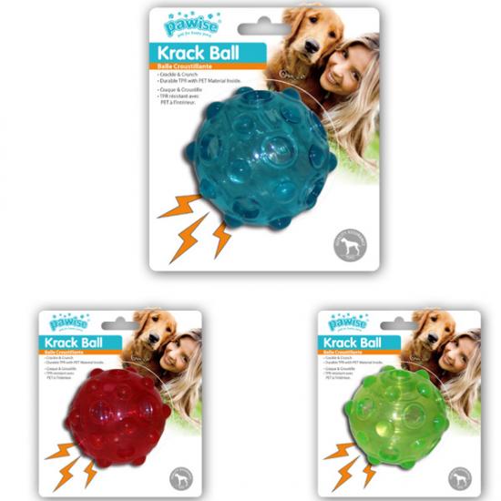 Pawise Krack Sesli Top Köpek Oyuncağı 7,5 cm