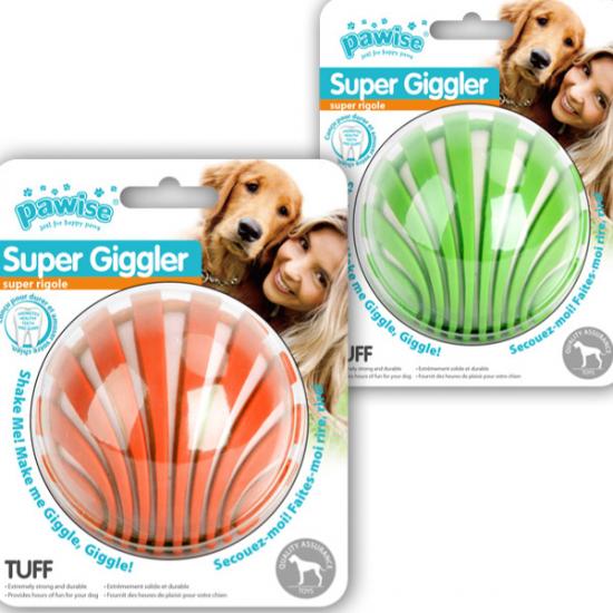 Pawise Süper Giggle Sesli Top Köpek Oyuncağı 8 cm