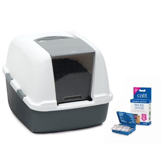 Catit Magic Blue Litter Box Jumbo 57x46,5x43 cm