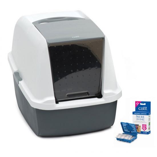 Catit Magic Blue Litter Box Regular 57x46,5x39 cm