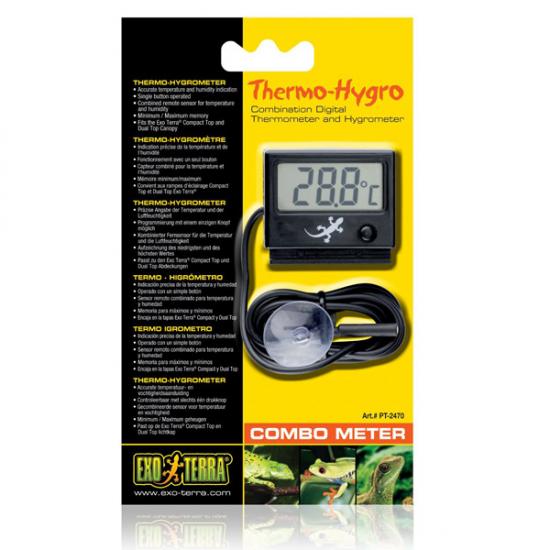 Exo Terra Led Hygrothermo Meter Comb -v