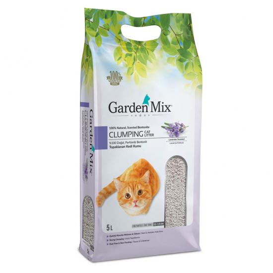 Gardenmix Lavanta Kokulu Bentonit Kedi Kumu 5 Lt