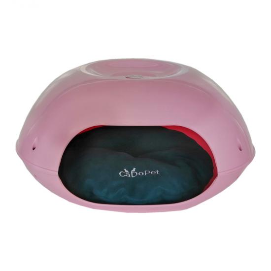 Cado Pet Kedi Köpek Yuvası Ufo 45X45X27 cm Pembe