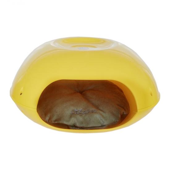 Cado Pet Kedi Köpek Yuvası Ufo 45X45X27 cm Sarı