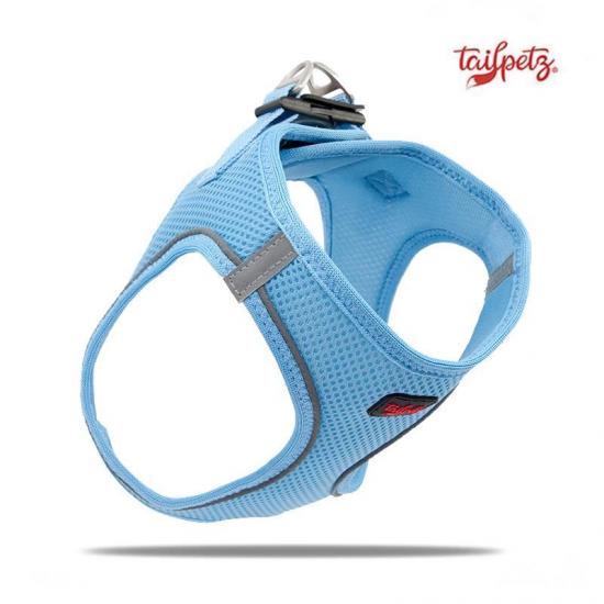 Tailpetz Air Mesh Köpek Göğüs Tasması XSmall 32x36 cm Mavi