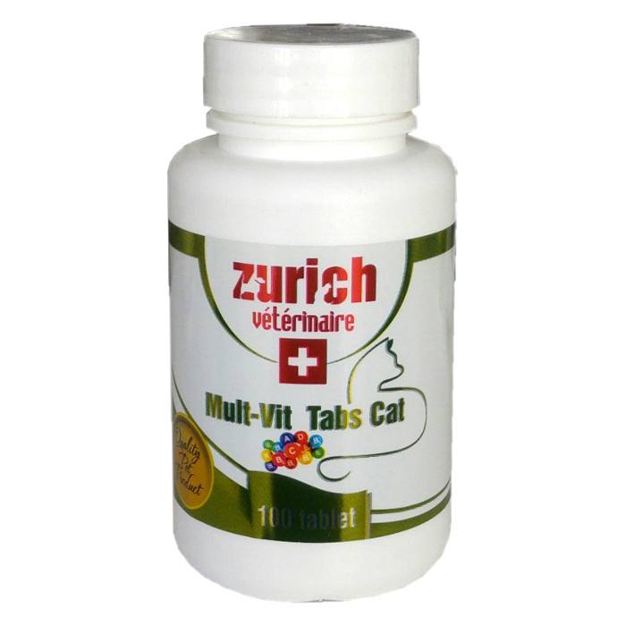 Zurich%20Multivitamin%20Kedi%20Tableti%20100%20Tablet