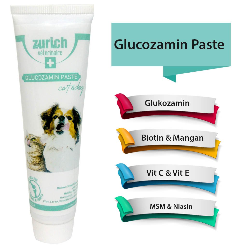 Zurich%20Kedi%20Köpek%20Glukozamin%20Paste%20100%20gr