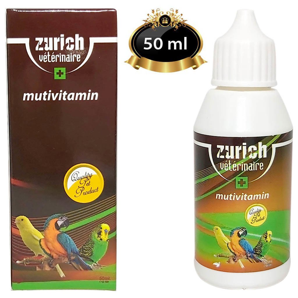 Zurich%20Bird%20Kuşlar%20için%20Multivitamin%2050%20Ml