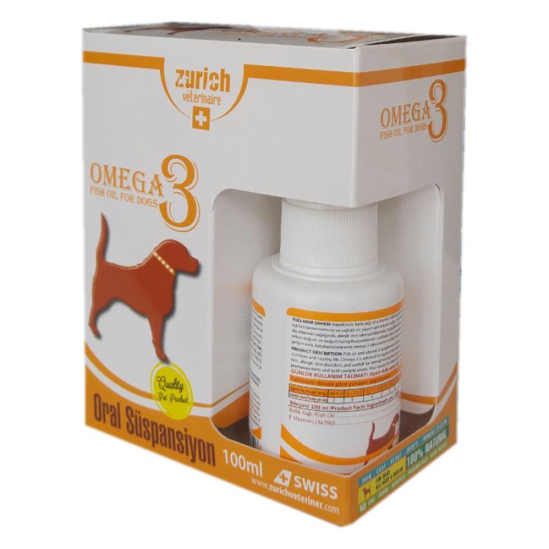 Zurich%20Dog%20Omega-3%20Balık%20Yağı%20Tüy%20Döküm%20Önleyici/Tüy%20Sağlığı%20100ml